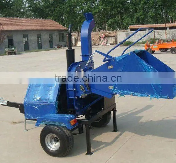 CE Approval Diesel Wood Chipper, Wood Shredder, 40HP Hydraulic Feeding Rolls photo-5