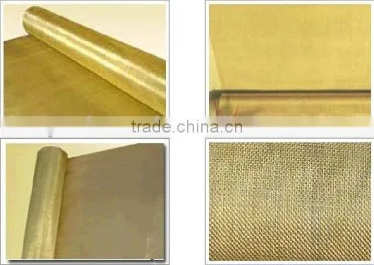 2015 Hot Sale Cooper Mesh/ Copper Wire Mesh/ Brass Wire Mesh photo-4