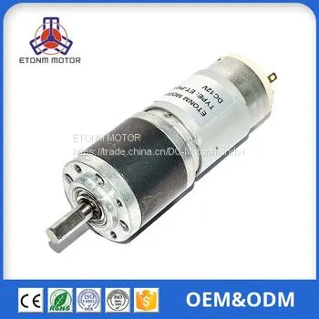 Planetary Gear Motor 12v With Metail Gears