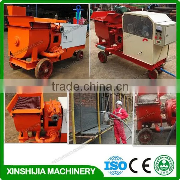 New Hose Crawling Concrete Mortar Spraying Machine