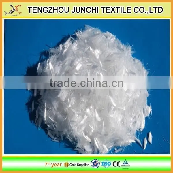 Natural Color 100% Polypropylene Fiber Fibrillated Fiber pp Concrete Fiber photo-3