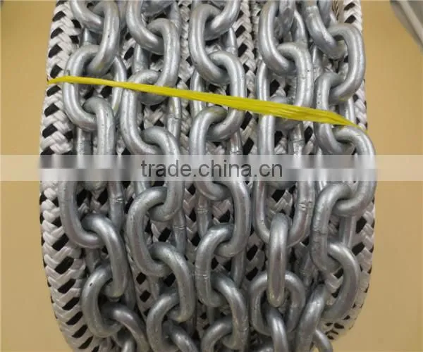8 Strand Braided Nylon Rope With Braided Chain photo-5