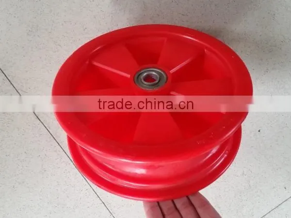 16 Tool Cart Wheel General Metal and Plastic Rim With Ball Bearing or Needle Bearing 4.00-8 photo-3