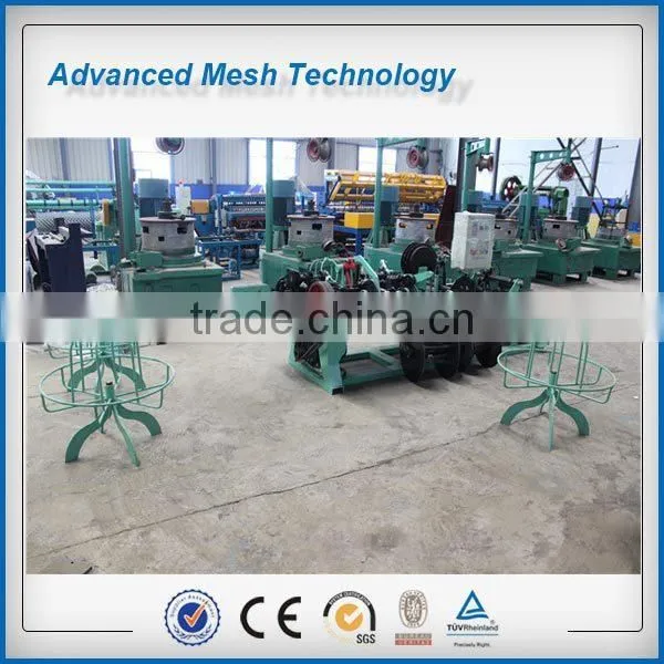 All Types of Galvanized Barbed/ Thorn Wire Fencing Making Machines China Factory photo-6