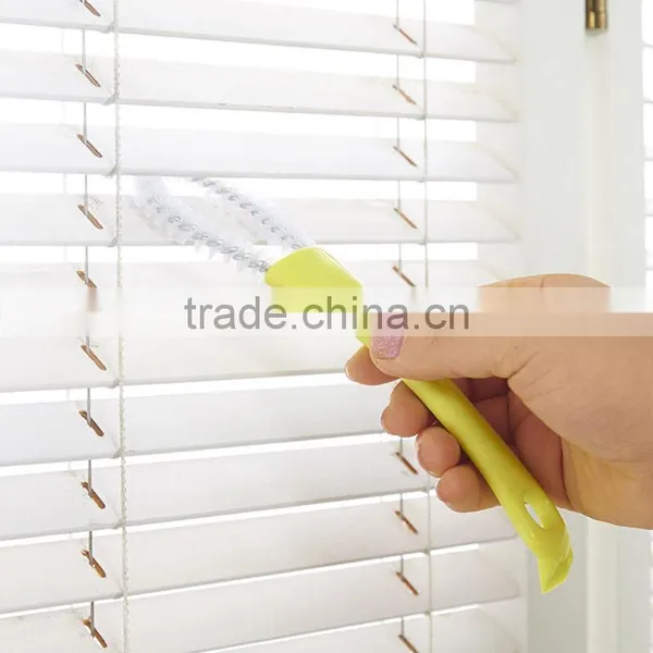 Double Brush Kitchen Gas Range Groove Cleaning Brush Multi-purpose Handheld Grooved Door Gap Brush photo-2