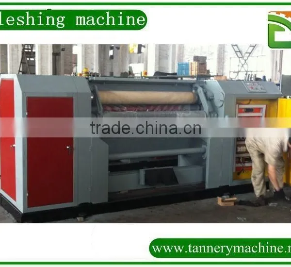 Artifical Leather Hydraulic Cow Leather Fleshing Machine 3000mm China Best Tannery Machine photo-5