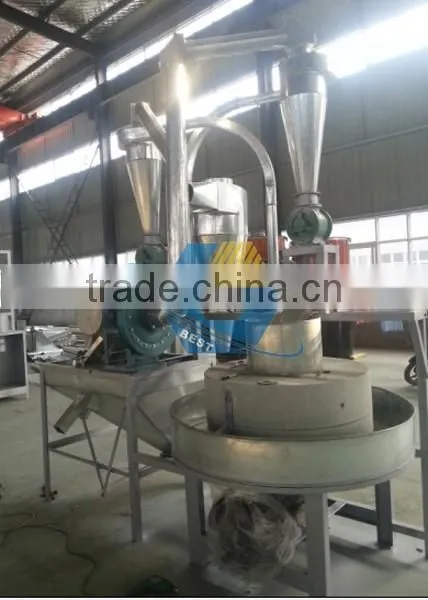 Small Wheat Flour Stone Mill Plant Grinder Machinery Multi-functional Stone Flour Mill photo-5