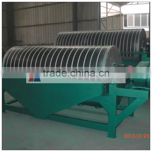 Permanent High Magnetic Wet Drum Magnetic Separator Semi-counter Current Type photo-3