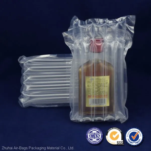 China Factory Air Bubble Bags Cushion Inflatable Bag for Packaging Wine Bottle Protective Packing photo-4