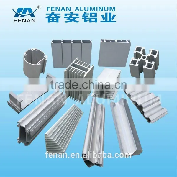 Various Colors Aluminium Extrusion Profiles for Wardrobes /doors/windows in Stock photo-3