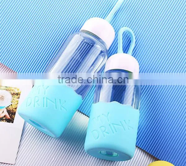 Crystals Water Bottle With Silicone Cover,sports Water Bottles photo-4