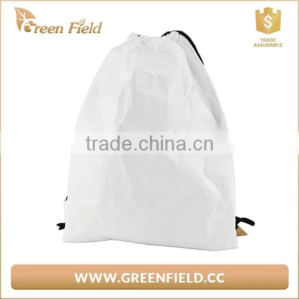 Cheap Waterproof Tyvek Backpack Lightweight Drawstring Backpacks photo-2
