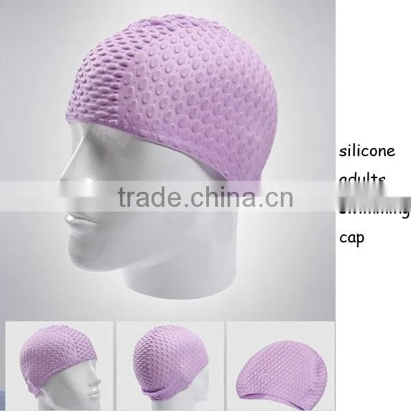 High Quality and Fashion Design Silicone Ear Waterproof Swim Caps photo-5