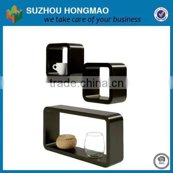 MDF Floating Wall Cube Shelf photo-2