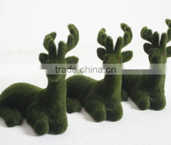 Wholesale Decorative Artificial Moss Animal/moss Topiary Animal photo-3