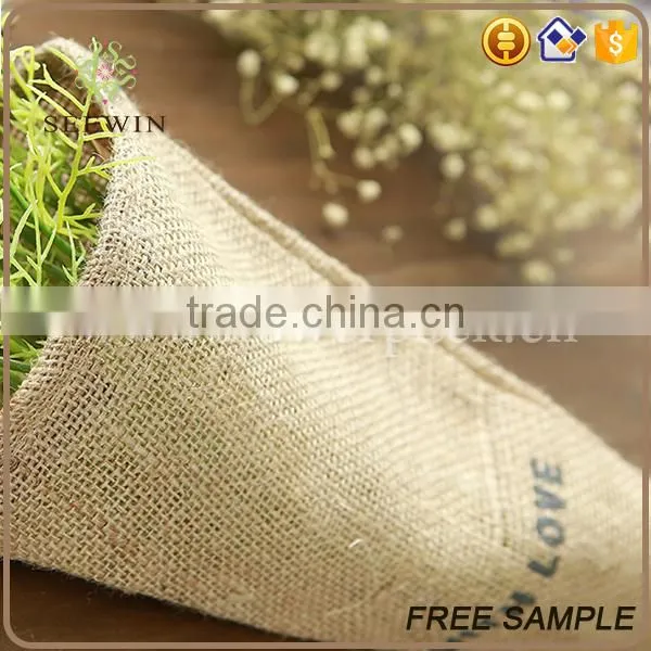 Cute Burlap Flower Bag Flower Packing Design photo-3