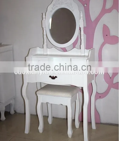 Wooden Dressing Table for Bedroom, Wooden Dresser Set, Bedroom Furniture photo-3