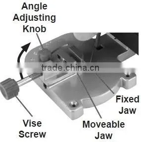 2" 50mm Top Quality Micro-Mark MicroLux Electric Mini Miter/Cut Off Saw for Hobby and Crafts photo-5