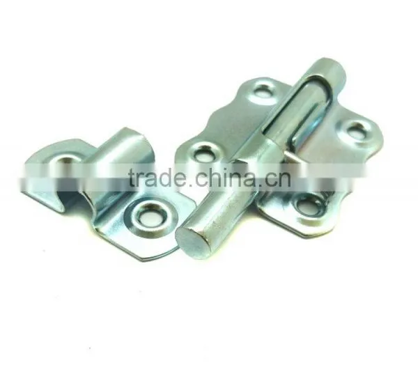 U Type 3" Heavy Duty Barrel Bolt For Door, Hot Safety Cellar Bolt, Zinc Finish Iron Cellar Window Bolt photo-2