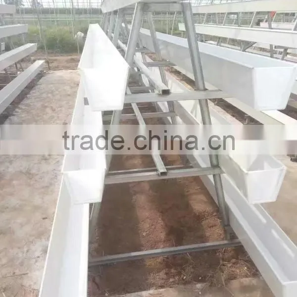 Agricultural Hydroponics U Type Trough Growing System photo-2