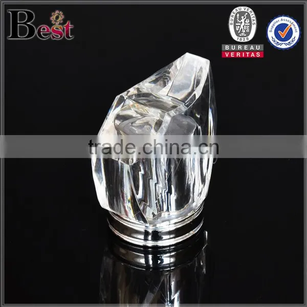 Surlyn Clear Plastic Bottle Cap, Luxury Crystal Plastic Bottle Cap for Perfume Bottle photo-2