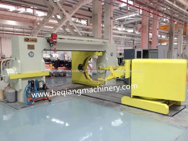 HQ03K Hydraulic Wheel Dismount Press, Automatic Wheelset Press With Dual-End Cylinder photo-2