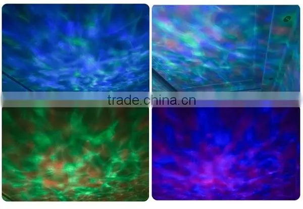 Aurora Master Romantic Relaxing Colorful Ocean Wave Projector With Audio Speaker photo-5