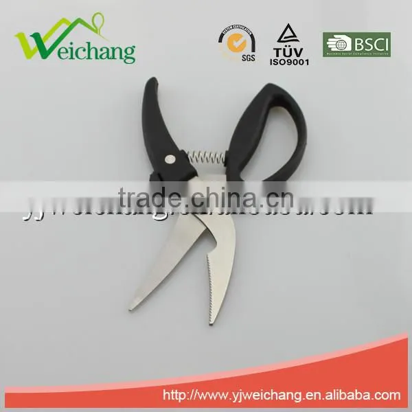 WCTS1207 Premium Stainless Steel Chicken Bone Scissors Kitchen Scissors Professional Poultry Shears for Chef photo-4
