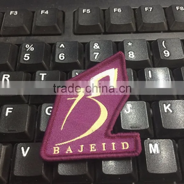 2017 Custom High Quality Clothing Woven Patch Badges photo-4