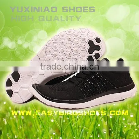 High Quality Sport Sneaker Fashion Shoes for Female, Women Fly Fabric Sport Shoes Running From China photo-2