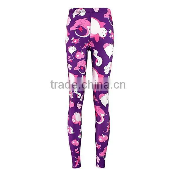 Young Girl Printed Pantyhose Tight With Polyester Content photo-3