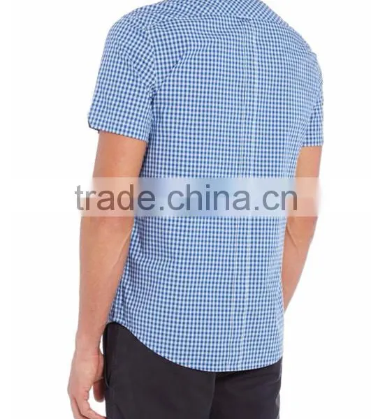 Mens Guangzhou Shirt Custom Made Shirts Custom Plaid Shirts photo-3