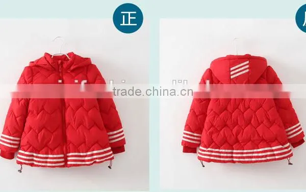New Design Custom Cheap Fashion Children's Grils Winter Jacket for Wholesale photo-6