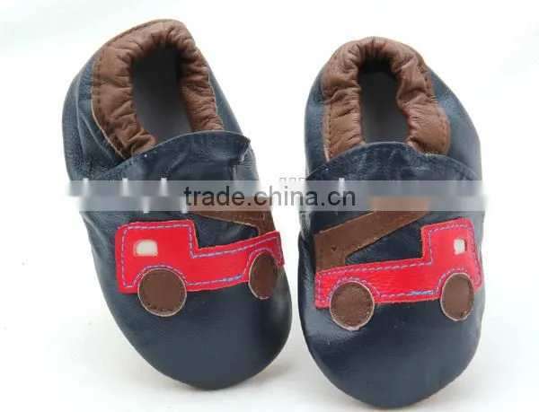 Wholesale Genuine Leather Soft Sole Sheepskin Girls Kids Shoes photo-6