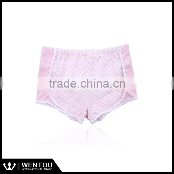 Wholesale New Fashion Monogrammed Seersucker Running Shorts photo-3