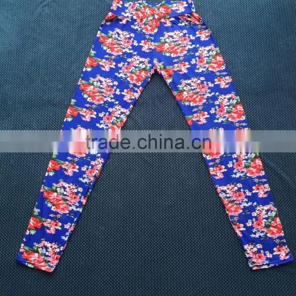 Women Yoga Pogo Pants Fashion Women Pants , Women Floral Pants YW-00392