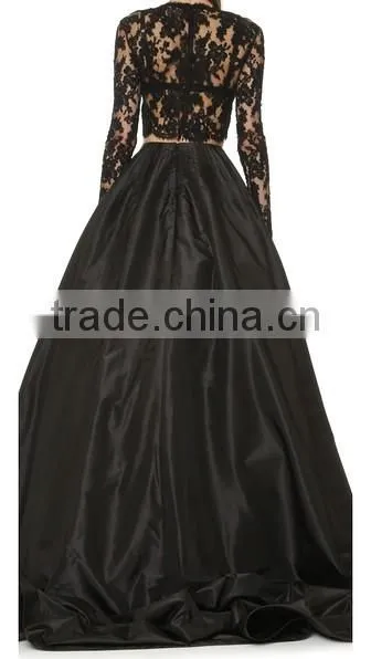 2016 Evening Skirt Fashion Flared Ladies Floor Long Skirt High Waist Pleated Ladies SkirtsOEM photo-2