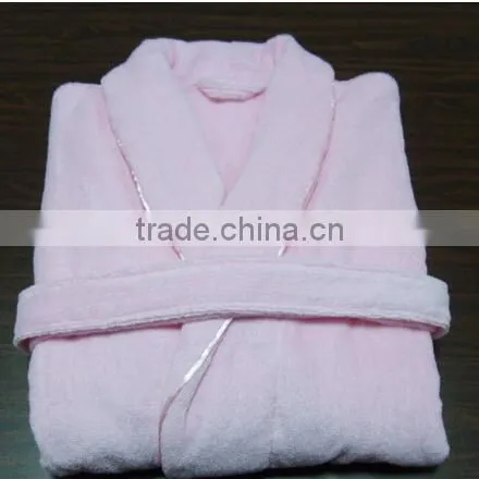 OEM 100% Super Soft Warmful Cotton Bathrobe