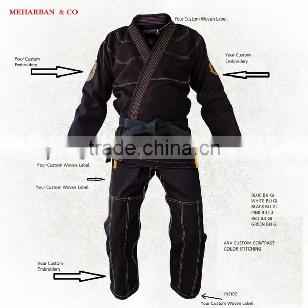 Custom Made Brazillian Jiu-Jitsu Uniforms