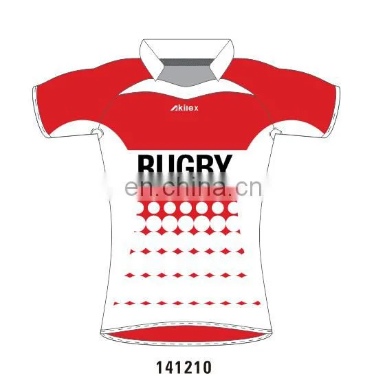 Promotion Blank Custom Rugby Jersey photo-2