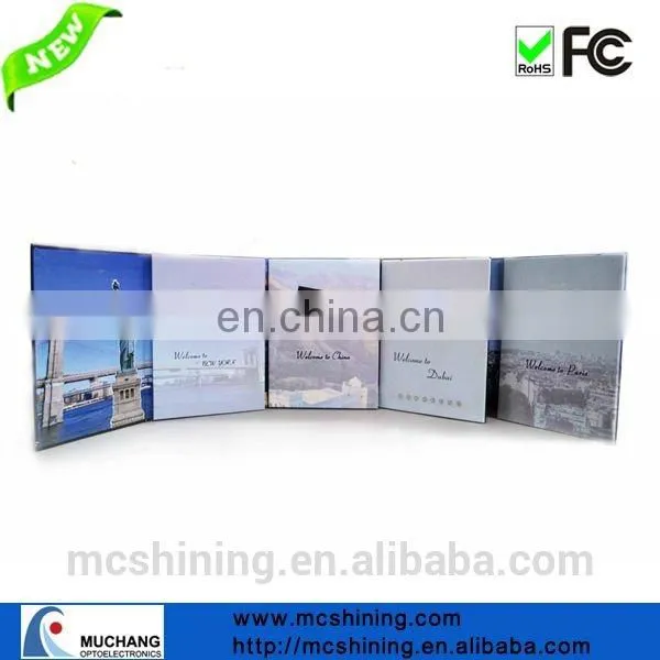 China Regional Feature Invitaiton LCD Greeting Card