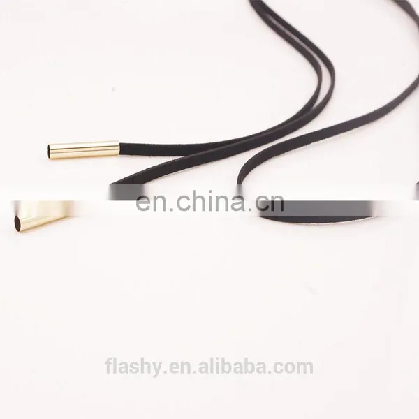 New Fashion Jewelry Black Leather Bow Choker DIY Necklace Gift for Women Girl photo-5