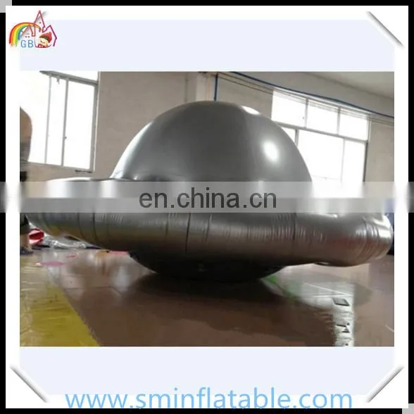 Customized Floating Inflatable UFO Helium,pvc Inflatable UFO Helium Shape, Exhibition UFO Saucer Helium Balloon photo-2
