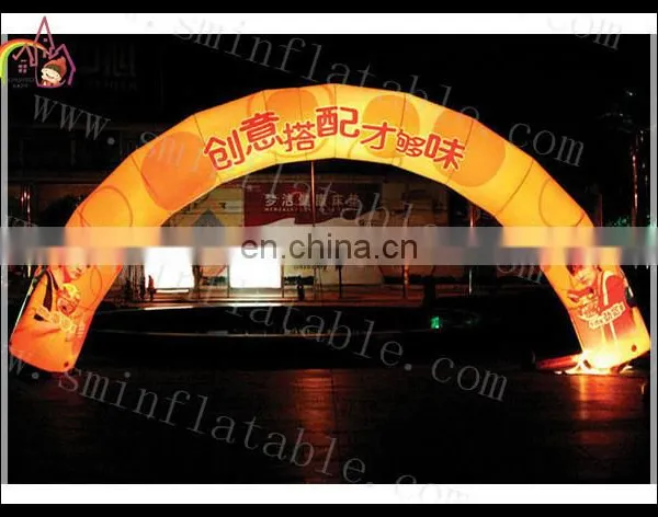 High Quality Inflatable Arch, Inflatable Led Light Archway, Airtight Entrance Arch for Sale photo-2