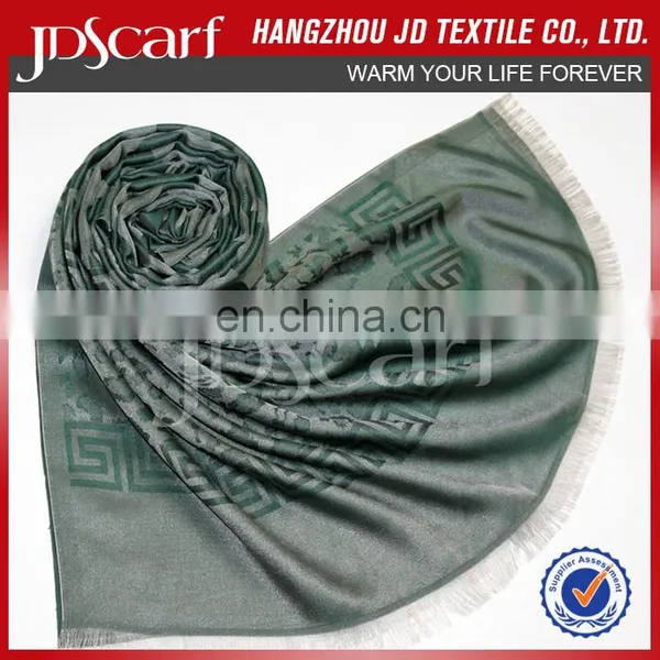 Silky Polyester Pashmina Shawl Lady Scarf TSF-007, Factory Design