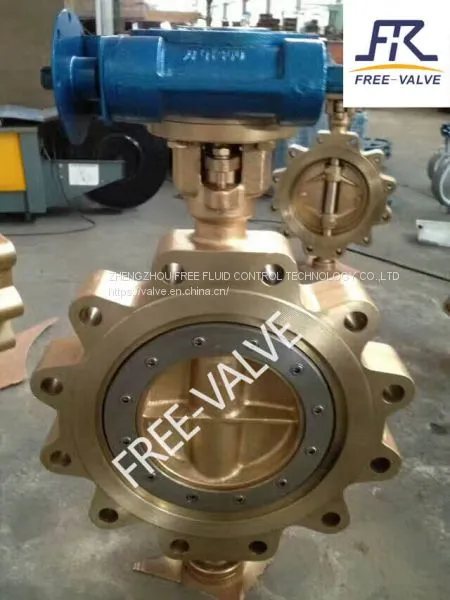 Bronze Lug Butterfly Valve With Double Eccentric Offset photo-2