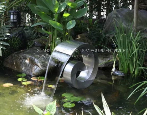 Above Ground Pool Waterfall for Water Curtain Wall in 304&316stainless Steel photo-4