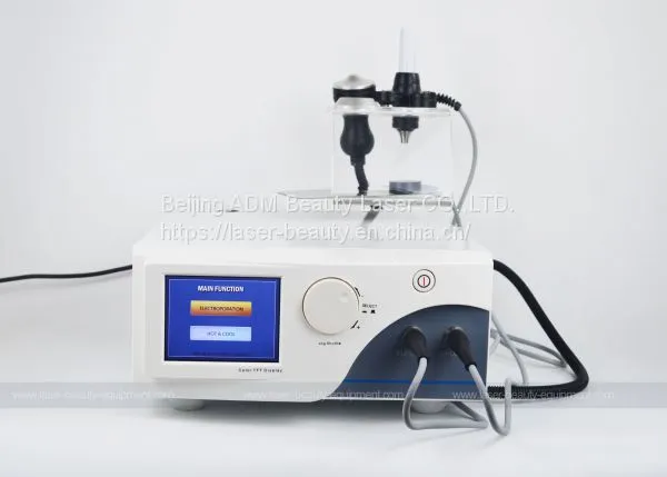 Nadellose Mesotherapie-Kryoelektroporationsvorrichtung Haut-Therapiegerät für Hitze- und Kältetherapie Kryo-Kryoelektroporation
