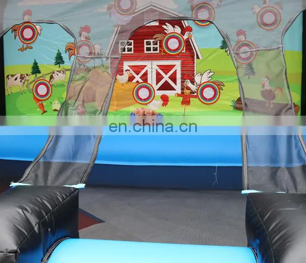 Interactive Basketball Inflatable IPS Shooting Game Combi Sport Arena For Kids and Adult photo-4