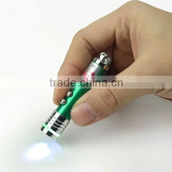 Promotional LED Mini Aluminum Torch With Carabiner Kaychain photo-2
